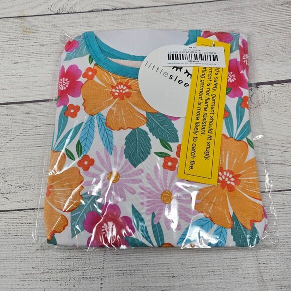 little sleepies Other - NIB Little Sleepies Beachy Blooms 2pc Pajama Shorts and Shirt Set Size 2T
